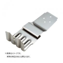 【100個入】　一体型段葺(YG)　ステンレス製　ブラック　雪止金具　スワロー工業　1116152